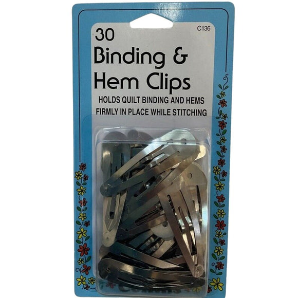 C136 Binding Clips