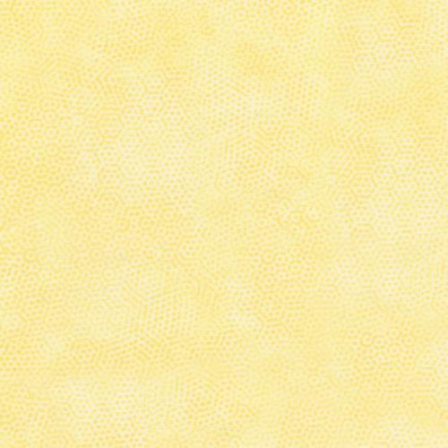 1876-Y Dimples, Yellow, End of Bolt - 3 yards