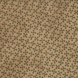 1089-11  Tan background with Twirls of Navy
