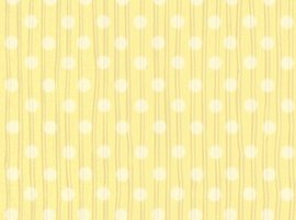 23438-S  Yellow Dotted Stripe