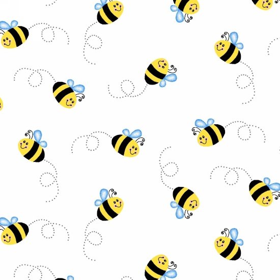 3671-9 - Yellow Double Gauze Buzzy Bee