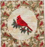 501 Cardinal Petal Play Pattern by Joan Shay