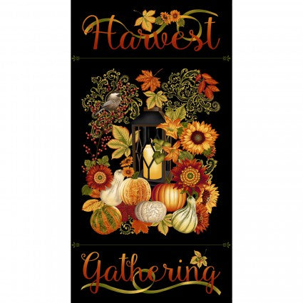 8768P Harvest Gathering Panel – Material Matters Quilting Shop