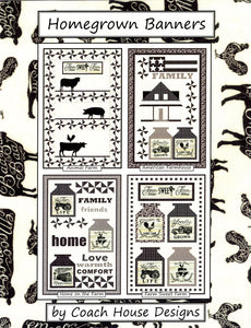 19820-11 Homegrown Bundle includes Pattern Booklet & (2) Panels