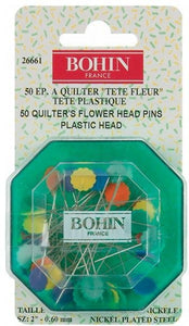 26661 Flower Head Pin Fine Sharps Assorted Colors
