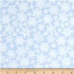 103-61720  Snowflakes on Powder Blue
