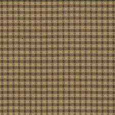 12010-23  Chocolate Gold Woven Plaid